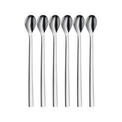 Nuova Long Drink Spoon Set 6Pcs