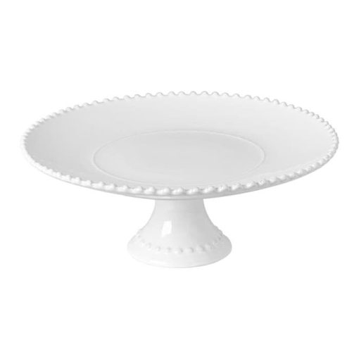 Pearl Footed Plate 33Cm