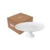 Pearl Footed Plate 33Cm