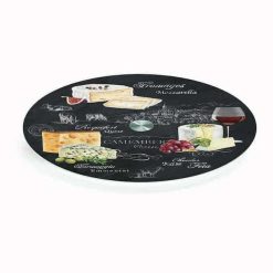 World Of Cheese Glass Board