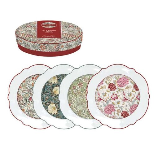 William Morris Dessert Plate Set
