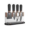 Brooklyn Cheese Knife Set 4+1Pcs