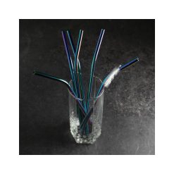 Rainbow Straw Set 6Pcs