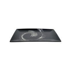 Black Maru Plate 34X19Cm