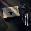 Steak Knife And Fork Set 12Pcs