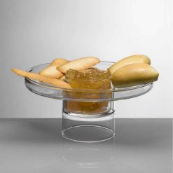 Multifunctional Footed Plate 18Cm