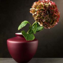 Capalbio Vase 22Cm Red Mat