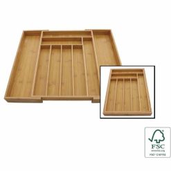 Bamboo Storage Box 33-55X45Cm