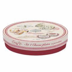 Fromage Plate Set 4Pcs
