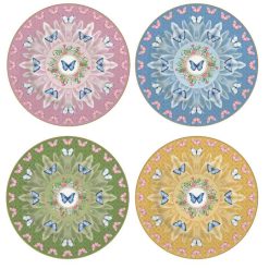 Spring Parade Dessert Plate Set 4Pcs