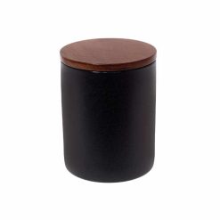 Acacia Coffee Jar 13Cm