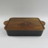 Acacia Rectangular Baker 36Cm