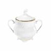 Rococo Gold Sugar Bowl