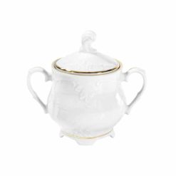 Rococo Gold Sugar Bowl