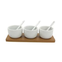 Bowl Set 3Pcs With Tray