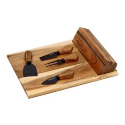 Acacia Cheese Set