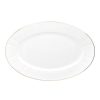 Oktawa Gold Oval Dish 36Cm