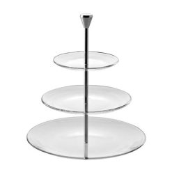 Full Moon 3-Tier Plate