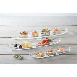 Fenice Oval Dish Set 3Pcs