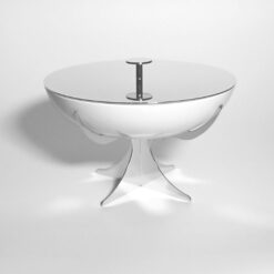 Presentazione Bowl With Stand & Lid 28Cm