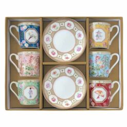 Jardin D Orient Espresso Set 6Pcs