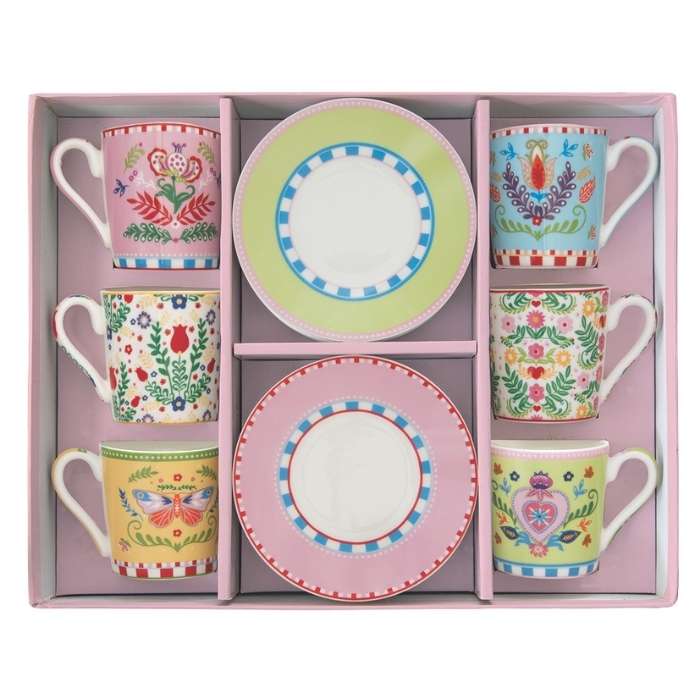 Coffee Mania Espresso Set 6Pcs