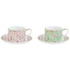 Coffee Mania Tea C&S Set 2Pcs