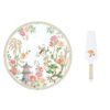 Jardin D Orient Cake Plate 32Cm & Slicer
