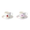 Fancy Garden Espresso Set 2Pcs