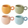 Waves Mug Set 4Pcs