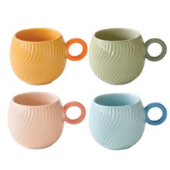 Waves Mug Set 4Pcs
