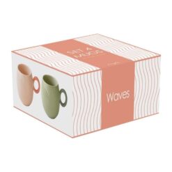 Waves Mug Set 4Pcs
