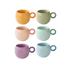 Waves Espresso Set 6Pcs