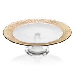 Dinner In Jeddah Footed Platter 34Cm