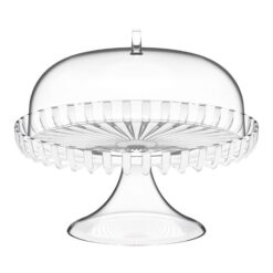 Dolce Vita Footed Cake Plate With Dome 31Cm