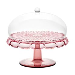 Vanity Footed Cake Plate With Dome 30Cm