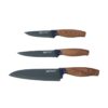 Brooklyn Knife Set 3Pcs Walnut