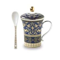 Glamour Mug With Lid&Spoon