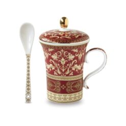 Glamour Mug With Lid&Spoon