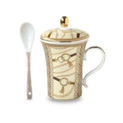 Glamour Mug With Lid&Spoon