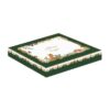 Glass Dish Leaf Set 2Pcs