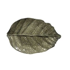 Glass Dish Leaf