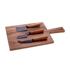 Acacia Cheese Set