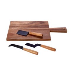 Acacia Cheese Set