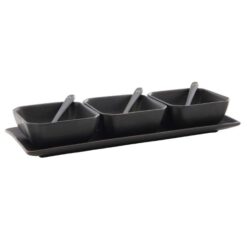 Bowl Set 3Pcs With Tray