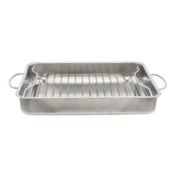 Oven Pan 40X32Cm With Grill/Steam Rack