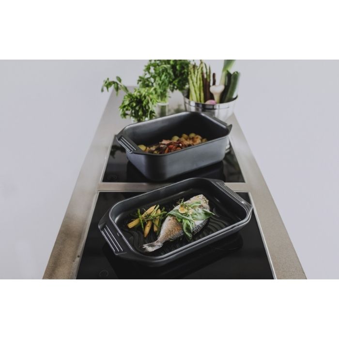 Roaster 42X26Cm With Grill Lid