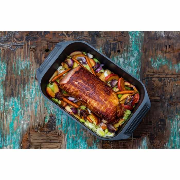Roaster 42X26Cm With Grill Lid