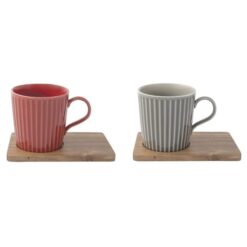 Take A Break Mug Set 2+2Pcs