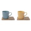 Take A Break Mug Set 2+2Pcs